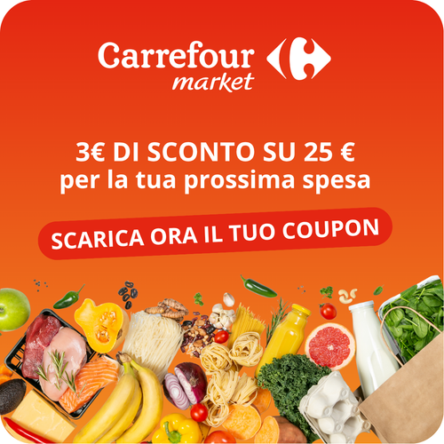 COUPON SCONTO 3€ - Market